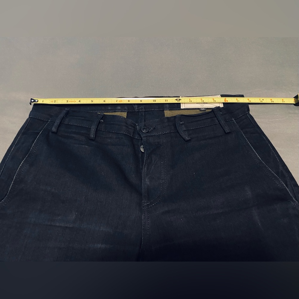 Rogue Territory Officer Trouser Size 32x25.5 Slim Taper Navy Blue